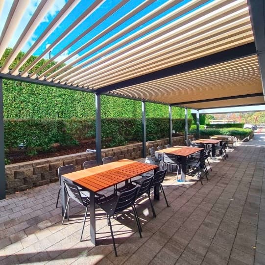 Louvered Roof System