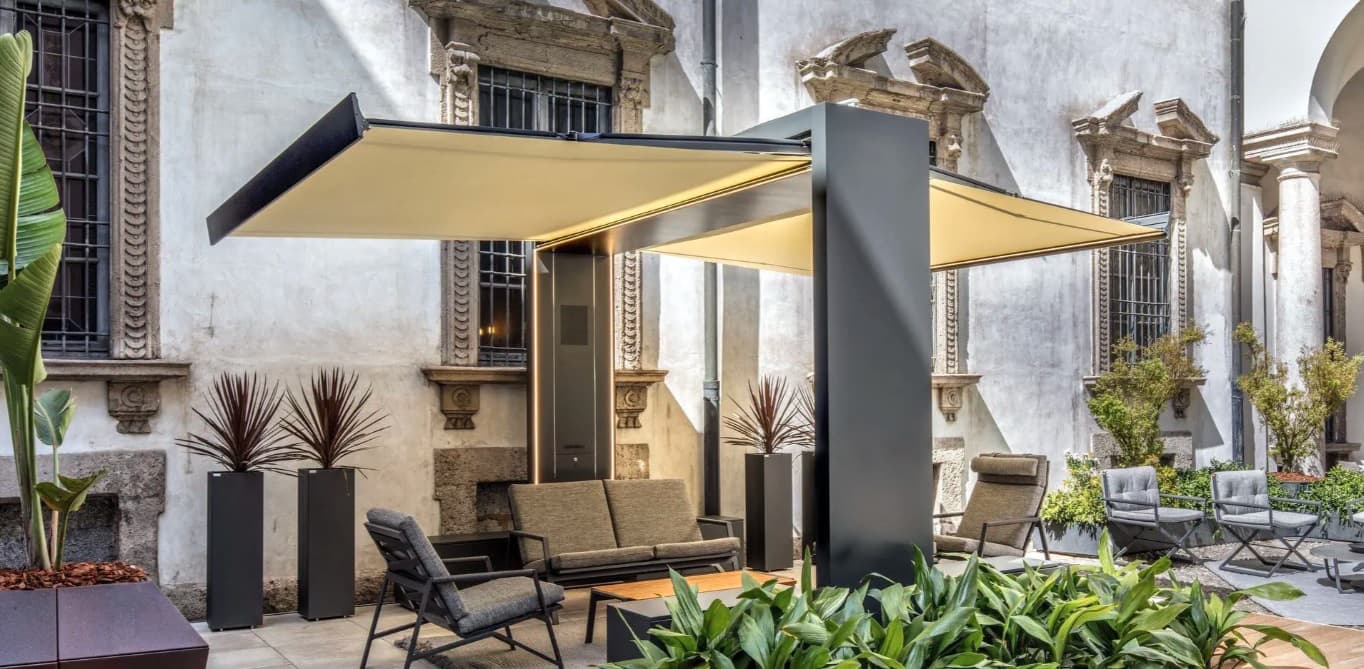 Terrace Awning Detail